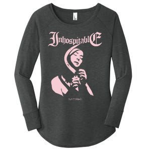 Inhospitable Death Metal Mitski Women's Perfect Tri Tunic Long Sleeve Shirt