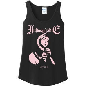 Inhospitable Death Metal Mitski Ladies Essential Tank