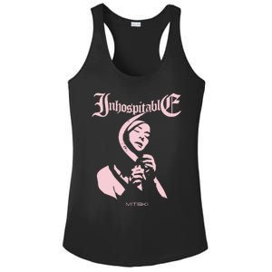 Inhospitable Death Metal Mitski Ladies PosiCharge Competitor Racerback Tank