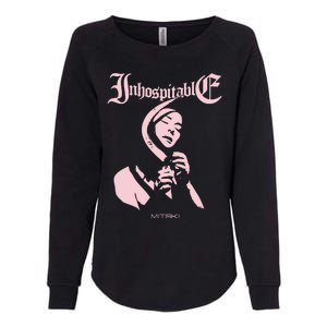 Inhospitable Death Metal Mitski Womens California Wash Sweatshirt