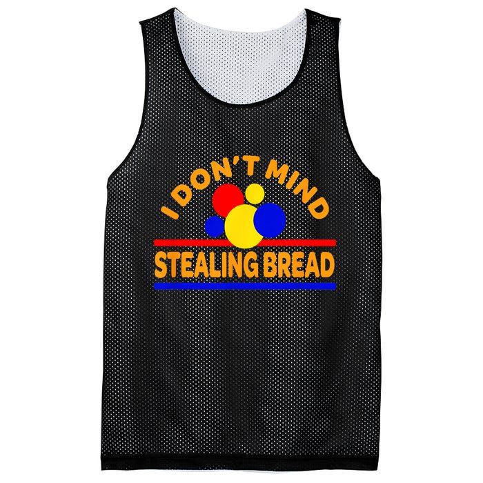 I DonT Mind Stealing Bread Mesh Reversible Basketball Jersey Tank