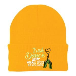 Irish Dancing Music Shoes Dancer Step Dance St Patrick Day Knit Cap Winter Beanie