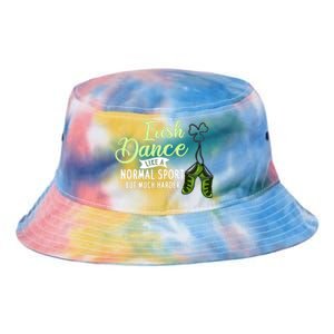 Irish Dancing Music Shoes Dancer Step Dance St Patrick Day Tie Dye Newport Bucket Hat