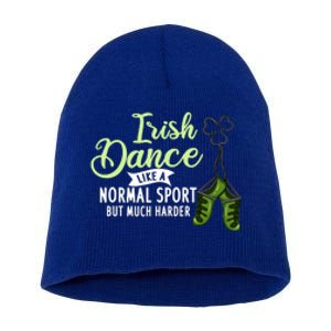 Irish Dancing Music Shoes Dancer Step Dance St Patrick Day Short Acrylic Beanie