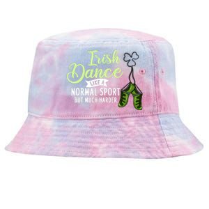 Irish Dancing Music Shoes Dancer Step Dance St Patrick Day Tie-Dyed Bucket Hat