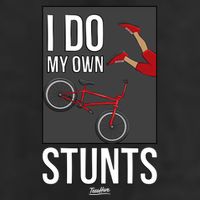 I Do My Own Stunts Bike I Do My Own Stunts Meaningful Gift Golf Towel