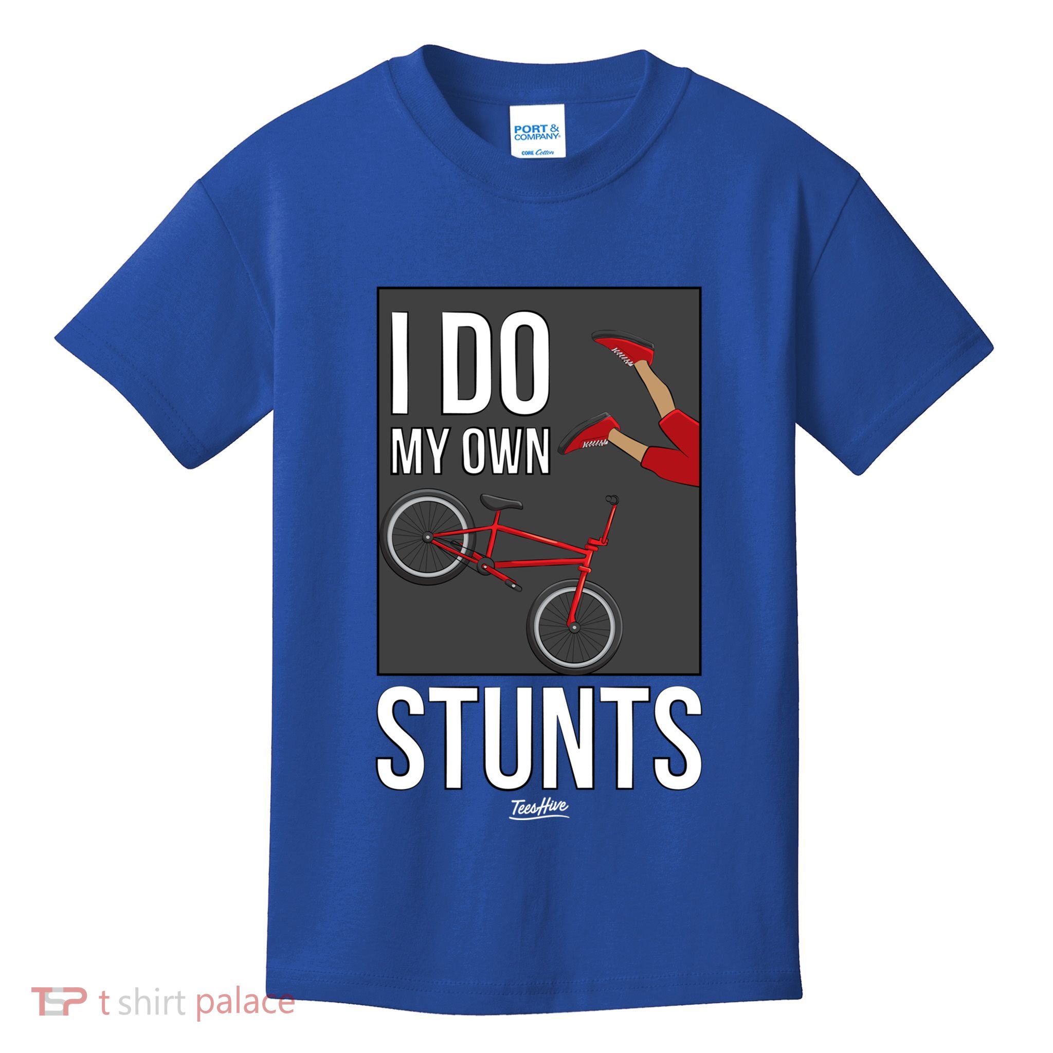 I Do My Own Stunts Bike I Do My Own Stunts Meaningful Gift Kids T-Shirt
