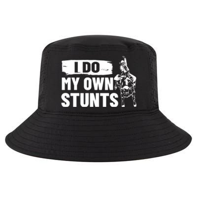 I Do My Own Stunts Funny Bull Fighting Lovers Costume Gift Cool Comfort Performance Bucket Hat