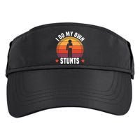 I Do My Own Stunts Funny Get Well Broken Arm Injury Adult Drive Performance Visor
