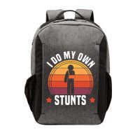 I Do My Own Stunts Funny Get Well Broken Arm Injury Vector Backpack