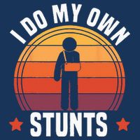 I Do My Own Stunts Funny Get Well Broken Arm Injury Infant Baby Jersey Bodysuit