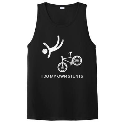 I Do My Own Stunts Downhill Mountain Bike Cute Gift PosiCharge Competitor Tank