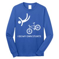 I Do My Own Stunts Downhill Mountain Bike Cute Gift Long Sleeve Shirt