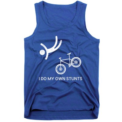 I Do My Own Stunts Downhill Mountain Bike Cute Gift Tank Top