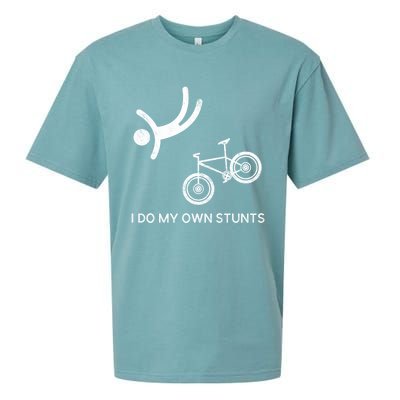 I Do My Own Stunts Downhill Mountain Bike Cute Gift Sueded Cloud Jersey T-Shirt