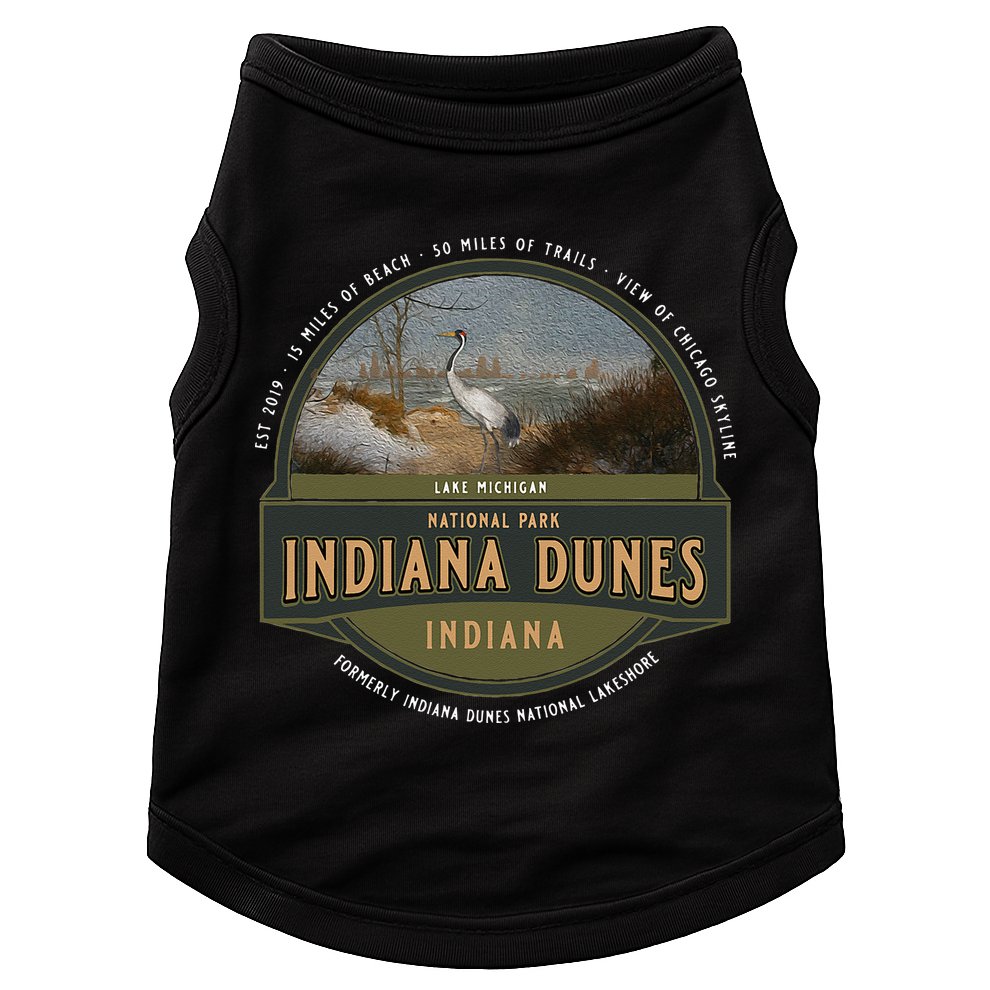 Indiana Dunes National Park Lake Michigan Beach Trails Doggie Tank
