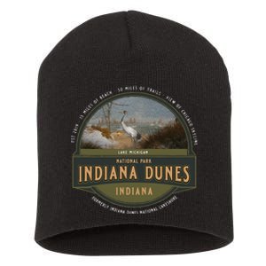 Indiana Dunes National Park Lake Michigan Beach Trails Short Acrylic Beanie