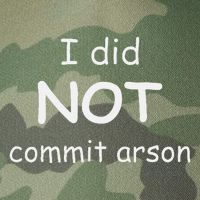 I Did Not Commit Arson Legacy Tie Dye Trucker Hat