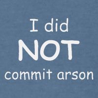I Did Not Commit Arson Garment-Dyed Sweatshirt