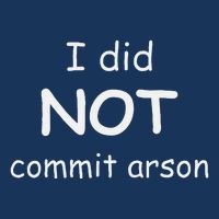 I Did Not Commit Arson Infant Baby Jersey Bodysuit
