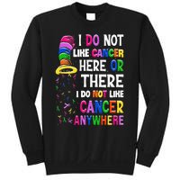 I Do Not Like Cancer Here Or There I Do Not Like Cancer Sweatshirt