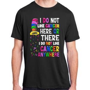 I Do Not Like Cancer Here Or There I Do Not Like Cancer Adult ChromaSoft Performance T-Shirt