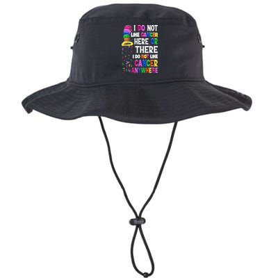 I Do Not Like Cancer Here Or There I Do Not Like Cancer Bucket Hat