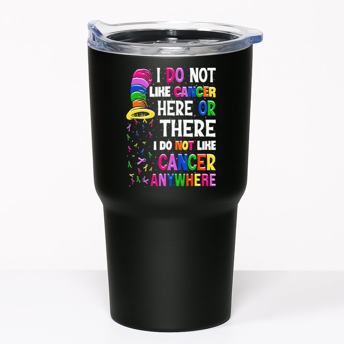 I Do Not Like Cancer Here Or There I Do Not Like Cancer Tumbler