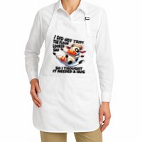 I Did Not Trip! The Floor Looked Sad Funny Cow Farming Apron