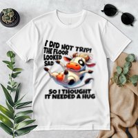 I Did Not Trip! The Floor Looked Sad Funny Cow Farming Premium T-Shirt