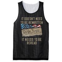 It Doesn't Need To Be Rewritten It Needs to be Reread Mesh Reversible Basketball Jersey Tank