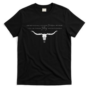 I Do Not And Will Not Fear Tomorrow Fear & Fridays T-Shirt