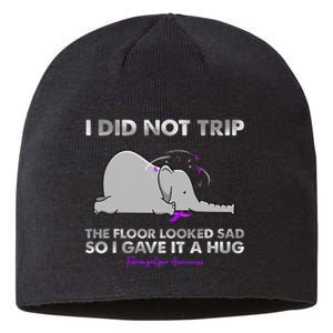 I Did Not Trip The Floor Looked Sad So I Gave It A Hug Sustainable Beanie