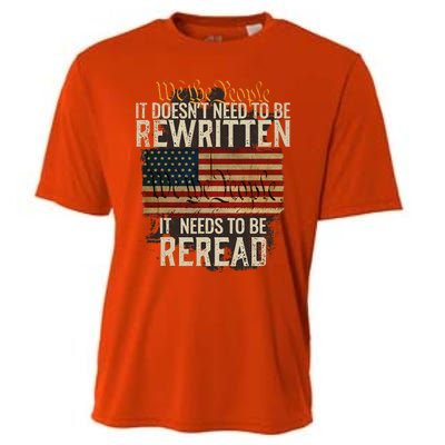 It Doesnt Need To Be Rewritten Constitution We The People Cooling Performance Crew T-Shirt