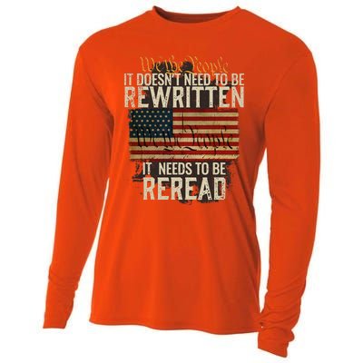 It Doesnt Need To Be Rewritten Constitution We The People Cooling Performance Long Sleeve Crew