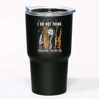 I Do Not Think Therefore I Do Not Am Japanese Possum Tumbler