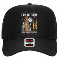 I Do Not Think Therefore I Do Not Am Japanese Possum Trucker Hat