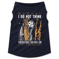 I Do Not Think Therefore I Do Not Am Japanese Possum Doggie Tank