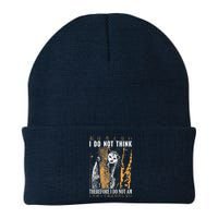 I Do Not Think Therefore I Do Not Am Japanese Possum Beanie