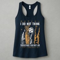 I Do Not Think Therefore I Do Not Am Japanese Possum Womens Tank Top