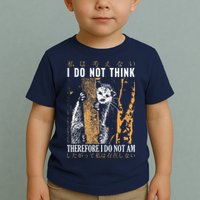 I Do Not Think Therefore I Do Not Am Japanese Possum Toddler T-Shirt