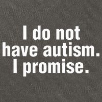 I Do Not Have Autism I Promise Cotton Canvas Backpack