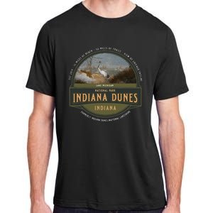 Indiana Dunes National Park Lake Michigan Beach Trails Adult ChromaSoft Performance T-Shirt