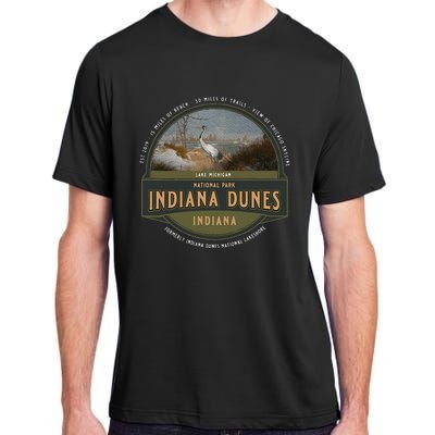 Indiana Dunes National Park Lake Michigan Beach Trails Adult ChromaSoft Performance T-Shirt