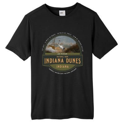 Indiana Dunes National Park Lake Michigan Beach Trails Tall Fusion ChromaSoft Performance T-Shirt