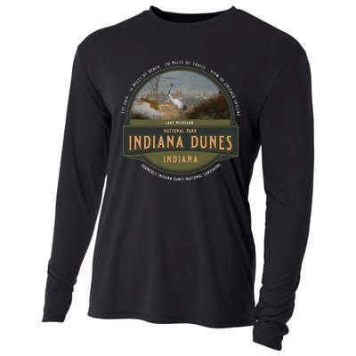 Indiana Dunes National Park Lake Michigan Beach Trails Cooling Performance Long Sleeve Crew