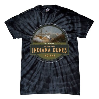 Indiana Dunes National Park Lake Michigan Beach Trails Tie-Dye T-Shirt