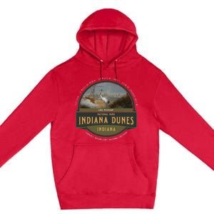 Indiana Dunes National Park Lake Michigan Beach Trails Premium Pullover Hoodie