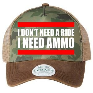 I Don't Need A Ride, I Need Ammo Ammunition Ukraine Legacy Tie Dye Trucker Hat