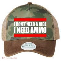 I Don't Need A Ride, I Need Ammo Ammunition Ukraine Legacy Tie Dye Trucker Hat